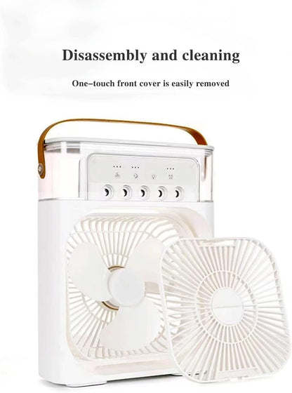 Ventilador Aire Acondicionado Portátil - Enfriamiento Instantáneo